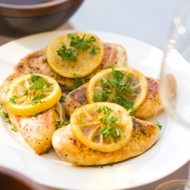 Курица с лимоном и имбирем