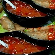 Курица с мармеладным соусом