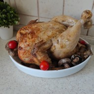 Курица с шампиньонами