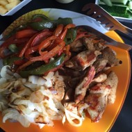 Курица с тремя перцами