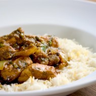 Курица с жасминовым рисом