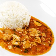 Курица тушеная