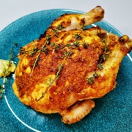 Курица в духовке на Новый год