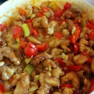 Курица в кисло-сладком соусе «Инь Ян»