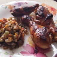 Курица в меду