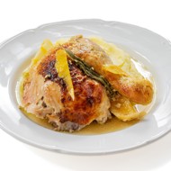 Курица в молоке с чесноком по рецепту Джейми Оливера