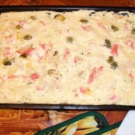 Куриная грудка с брокколи под сырным соусом