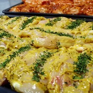 Куриная грудка в сметанном соусе