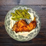 Куриная ножка, запеченная в приправе из кайенского перца