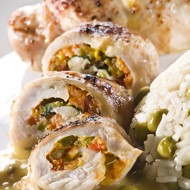 Куриные грудки фаршированные с розмарином