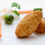 Куриные котлеты с начинкой из печени