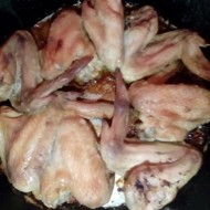 Куриные крылышки с горчицей и медом