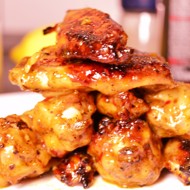 Куриные крылышки в апельсиновой глазури