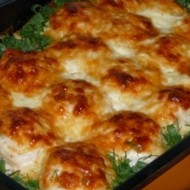 Куриные шарики в сливках