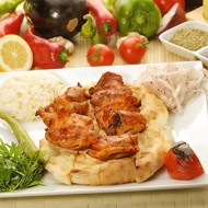 Куриные шашлыки со сметанно-горчичным соусом