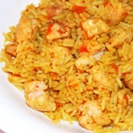 Куриный узбекский плов с зирой и кориандром