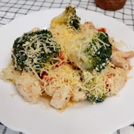 ПП-рецепт куриное филе с черри и брокколи