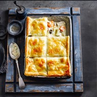 Куриное филе запеченное под тестом