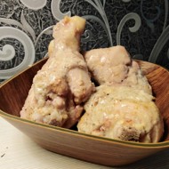 Куриные голени в кокосовых сливках