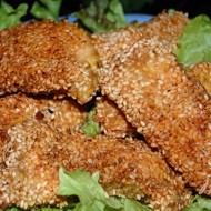 Куриные наггетсы с панировкой из свежего хлеба