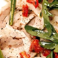 Куриные рулеты с чесноком