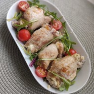 Куриные рулеты с мягким сыром