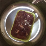 Куриные сердечки в сливочном соусе