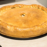 Курник из песочного теста