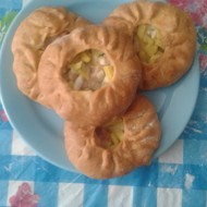 Курники с картофелем