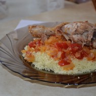 Кускус с курицей и овощами