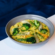 Кускус с овощами и фенхелем