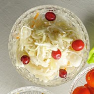 Квашеная капуста с луком и морковью