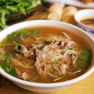 Лапша с говядиной и овощами