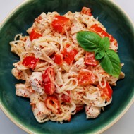 Лапша ширатаки с индейкой