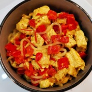 Лапша ширатаки с индейкой