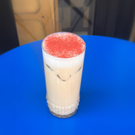 Латте с алоэ и розой