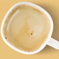 Латте с белым шоколадом