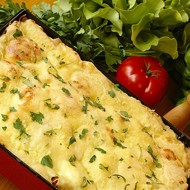 Лазанья болоньезе со сметаной