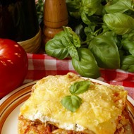 Лазанья с чеддером