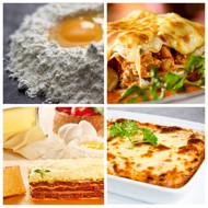 Лазанья с домашним тестом