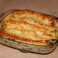 Лазанья со щавелем