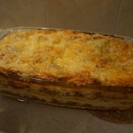 Лазанья из смешанного фарша