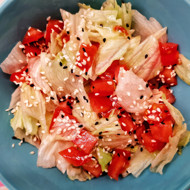 Легкий кубанский салат