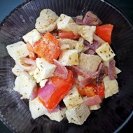 Легкое овощное рагу с индейкой