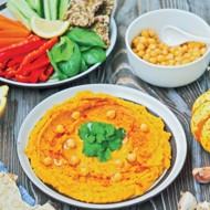 Легкий тыквенный хумус