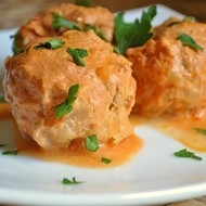 Ленивые голубцы в томатном соусе