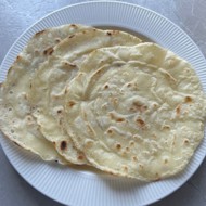 Лепешки из жидкого теста