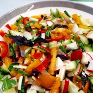 Летний витаминный салат