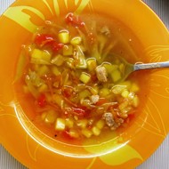 Летние щи с картофелем