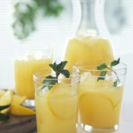 Лимонад с базиликом